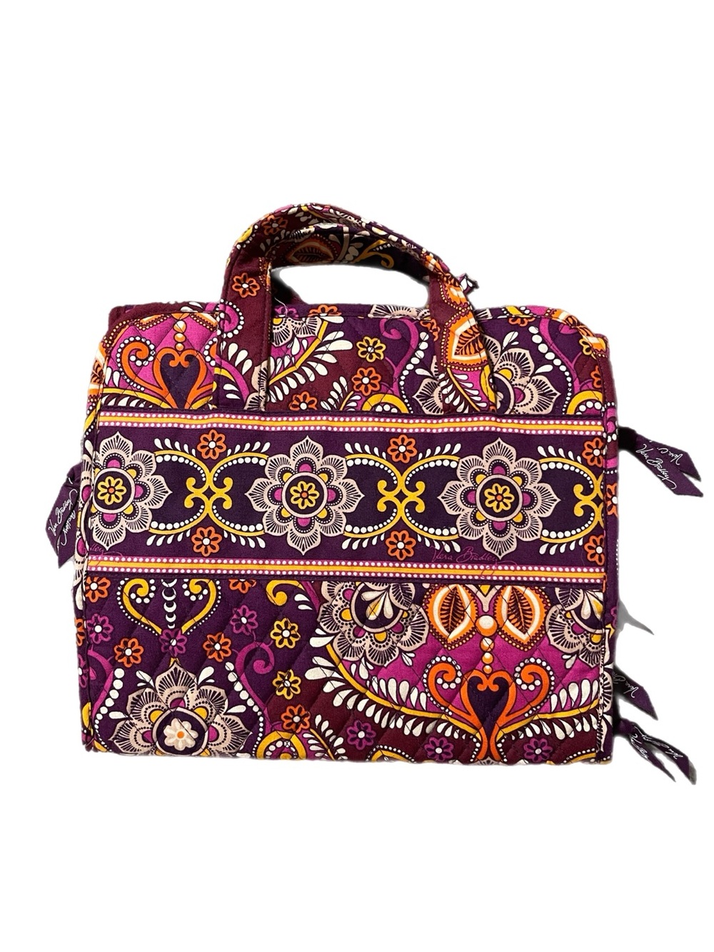 LIKE NEW! Vera Bradley Very Berry Travel Organizer Bag - Picture 3 of 5